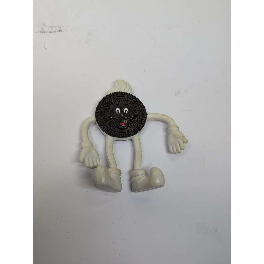 Vtg Nabisco Oreo Cookie Bendy Advertisement‎ Toy Figure Dairy Queen Give Away